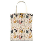 Cute Car Trash Can, Hanging Canvas Car Back Seat Organizer and Storage Bag, Funny Car Trash Bag For Travelling, Outdoor Cute Boho Chicken