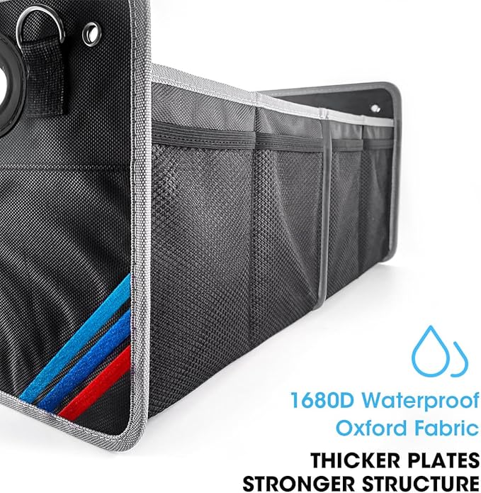 Car Trunk Organizer, Waterproof Collapsible Portable Multipurpose Storage Box, Tool Grocery bag organizer, Organizer For X1 X3 