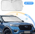 for Cadillac Escalade SRX XT5 XT6 STS DTS XT4 DeVille 2017 2018-2022 2023 2024 Windshield Sun Shade- Car Sunshades for Front Windows Shield Cover Custom Fit Cadillac SRX 2025 Accessories Sun Visor