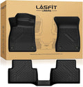 LASFIT Floor Mats for Audi A5/S5 2025-2026(New Body), TPE All Weather Protection Custom Fit 1st & 2nd Row Rubber Floor Liners for Audi A5/S5 Automotive Accessories Car Mats, Black, Easy to Clean