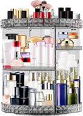Makeup Organizer 360 Degree Rotating 7 Adjustable Layers Large Capacity Cosmetic Organizer Transparent Make Up Organizers and