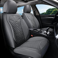 Coverado Car Seat Covers, Front Seat Cover, 2 Pack Waterproof Nappa Leather Seat Covers for Cars, Car Seat Protectors, Driver