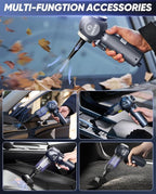Saker 6 in 1 Car Vacuum Cleaner, 20000PA Handheld Vacuum Cordless Rechargeable 7800mAH with Type-C Reverse Charging, Window B