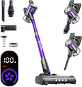 Cordless Vacuum Cleaner, 8-in-1 Cordless Stick Vacuum Cleaner with 3 Suction Modes, Up to 45mins Runtime, Rechargeable, Self-