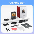 VIOFO Dash Cam A119 V3 2K 2560x1440P Quad HD+ 60FPS Front Car Dash Camera, 5MP STARVIS Sensor, 140-Degree Wide Angle, GPS Inc