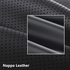 Steering Wheel Cover for Tesla Yoke Steering Wheel, Car Steering Wheel Cover for Tesla Model S/Model X Accessories (Black)