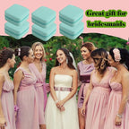 Travel Jewelry Case Bridesmaid Gifts Box,12 Pack Small Jewelry Box Mini Jewelry Organizer,PU Leather Portable Earring Storage
