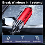 Window Breaker Seatbelt Cutter, Car Window Breaker Tool, Emergency Glass Breaker and Auto Escape Tool，Car Accessories for Wom
