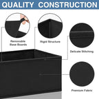 Criusia Drawer Organizer Clothes 12 Pack - Odorless Closet Organizers and Storage for Sock Underwear Bra - Dresser Organizado