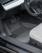 TAPTES Floor Mats for Tesla Model 3 2017-2025 2026, Premium All Weather Anti-Slip Waterproof Floor Liners Car Interior Accessories - for Model 3 Highland 2025 2024 2023 2022 2021 2020 2019 2018 2017