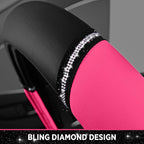 Road Comforts Leather Steering Wheel Cover - Made with PVC Leather - Anti-Slip, Universal Fit 14 1/2 inches to 15 inches - Ho
