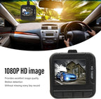 Dash Cam Front, 1.6in Screen 1080P Motion Detection Sensor Car Driving Recorder, 32G SD Card Voice Recording Wide Angle Car Camera Recorder with Car Charger, Holder for Parking Assistance, Accident