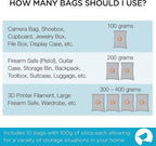 BIRDROCK HOME Reusable Desiccant Pack 100g (10-Pack) - Silica Gel Moisture Absorber & Humidity Control Packs for