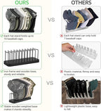 Mkono Hat Organizer for Baseball Caps, Hat Holder for 10 Baseball Caps, Tabletop Hat Rack Stand Hat Storage Display Cap Organ