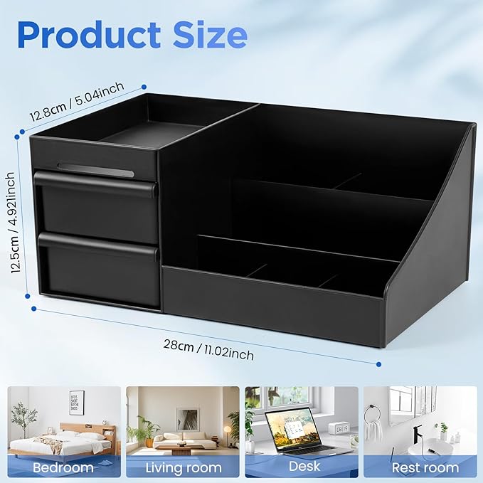 EXIN DECHEN Cologne Organizer for Men,Cologne Stand,Organizador de Perfumes,Estante Para Perfumes,Dresser Organizer Counterto