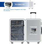 Stow-N-Go Portable Hanging Travel Shelves, Packing Organizer for Luggage. Carry on Closet for Clothes. Expandable Packing Cub