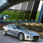 Car Window Tint Film, Protection Privacy Sun Shade Roll, Car Side & Rear Windows Tint Film, Heat UV Blocking,Scratch Resistant, with Installation Tool