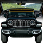 AUTOTEK Window Tint Strip for Windshield of 2018-2025 Jeep Wrangler 2-Door & 4-Door JL, 2-Ply Easy Install Sun Strip, Anti-Glare and UV Rejection Window Tint Films Stickers for Wrangler Unlimited