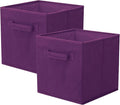 ShellKingdom Storage Bins, Foldable Fabric Storage Cubes And Cloth Storage Organizer Drawer For Closet And Toys Storage, 2 Pa