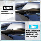 Jaronx Compatible with Tesla Model 3 Mirror Holder Lower Cover 2017-2025, Left Driver Side Rearview Mirror Bracket Bottom Base Cover Replacement for Tesla Model 3 Accessories 2287.3303-Z