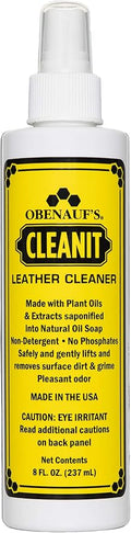 Obenauf's Cleanit Leather Cleaner - Natural Plant Oil Leather Cleaner for Boots, Furniture and Car Interior - Safe and Gentle