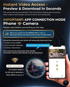 NIRRGO 2-in-1 Dash Cam & Car Phone Holder Mount Bonus-2 Mounting Options Included 1080P HD Loop Recording Dashcam smart App Control, Night Vision G-Sensor Clutter,Easy Setup 32GB SD Card Included