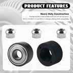 2PCS Wheel Stud Installer Tool OEM#22800,Heavy Duty Wheel Stud Removal Tool Kit Includes 3/4" Wheels Lug Nuts M12×1.25/M12×1.