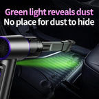 Aihoye Car Vacuum Portable Cordless, 22000PA High Power Mini Vacuum Cleaner with Brushless Motor, 4-in-1 Handheld Vacuum Clea