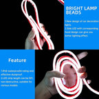 DREAMIZER 94" Inch Dynamic Scan Start Up Car LED Under Hood Light Strip Glow Daytime Running Light(White)