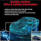 Autel AutoLink AL439 OBD2 Scanner, 2024 OBD2/EOBD Code Reader & Electrical Testing Diagnostic Scan Tool, I/M Readiness, Reads