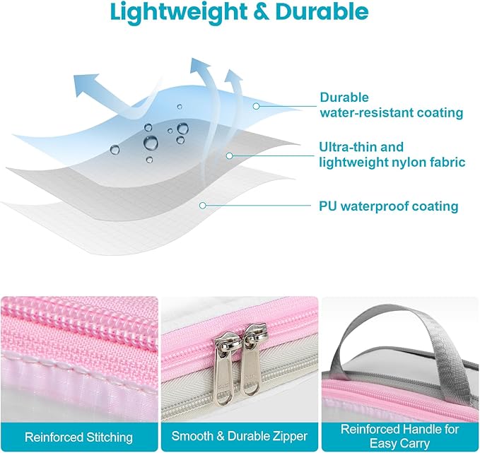 Cambond Compression Packing Cubes for Travel - Lightweight Expandable Travel Bags Luggage Organizers Travel Essentials Compre