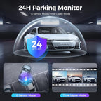 D500 Smart Dash Cam for Cars, 4K Front Dash Cam with WiFi&GPS, 0.96" LCD Display Car Camera, Night Vision, WDR, Parking Mode,