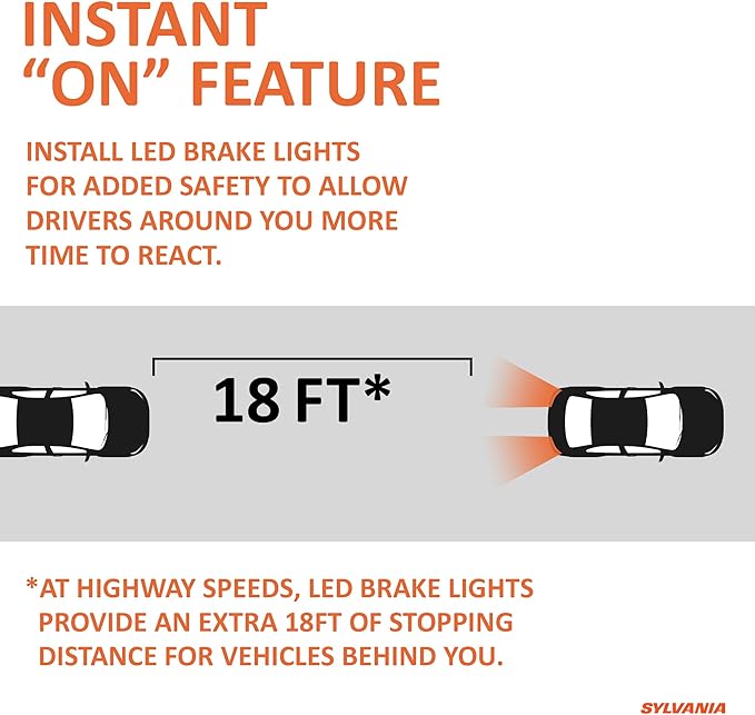 SYLVANIA - 921 T-16 W16W ZEVO LED White Bulb - Bright LED Bulb, Ideal for Interior Lighting - Map, Dome, Trunk, Cargo and License Plate (Contains 2 Bulbs)