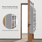 Univivi 5-Shelf Fabric Door Organizer Over Door Hanging Organizer with 8 Deep Pockets and 4 Small PVC Pockets Hanging Storage