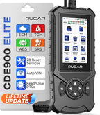 MUCAR CDE900 Elite OBD2 Scanner with 28 Reset Service, Oil/SAS/EPB/BMS/ABS Bleeding, Engine Transmission ABS SRS Car