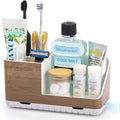 PARKMANI Toothbrush Holders for Bathrooms Countertop Organizer and Storage, Kids Electric Toothbrush and Toothpaste Holder, B