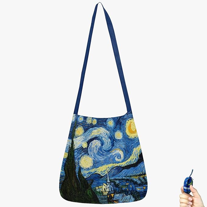BeeGreen Reusable Grocery Shopping Bag -Travel Tote Bag - Foldable Compact Sturdy Bags