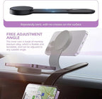 Mobile Phone Holder, Adsorption Type Flexible Bending Navigation Bracket, Horizontal and Vertical Placement One-Handed Portable Holder, for Most Mobile Phones (Black)