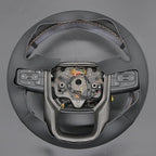 MEWANT Steering Wheel Cover for GMC Sierra Steering Wheel Cover for GMC Sierra 1500 / Sierra 1500 Limited/Sierra 2500 / Sierra 3500/ Yukon (XL) Hive Microfiber Leather
