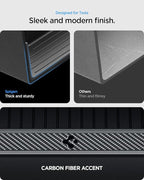 Spigen Center Console and Armrest Organizer for Tesla Model Y Juniper (Only Premium & Performance 2025/2026) and Model 3 Highland (Standard, Premium & Performance 2024/25/26)