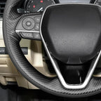 MEWANT Hand Sewn Steering Wheel Cover for Toyota Camry 2018-2019/Toyota Avalon 2019/Toyota Corolla 2019-2020/Toyota RAV4 2019 Steering Wheel Accessories