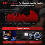 OBD2 Scanner Diagnostic Tool for Porsche/Cayenne, iCarsoft POR V2.0 Code Reader Battery Registration for Porsche, All System