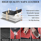 Coverado Seat Covers, Car Seat Covers Front Seats, Leather Seat Covers for Cars, Automotive Seat Covers Car Seat Protector Ca