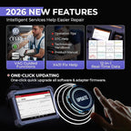 Launch X431 Scanner PRO3 APEX Bidirectional Scan Tool 2026 Upgraded, OEM Topology Map, Online Coding, HD Truck, 55+ Services