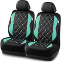 Road Comforts Seat Covers, Premium Leather Car Seat Covers Front Seat for Women Girls,Airbag Compatible, Automotive Seat Cove