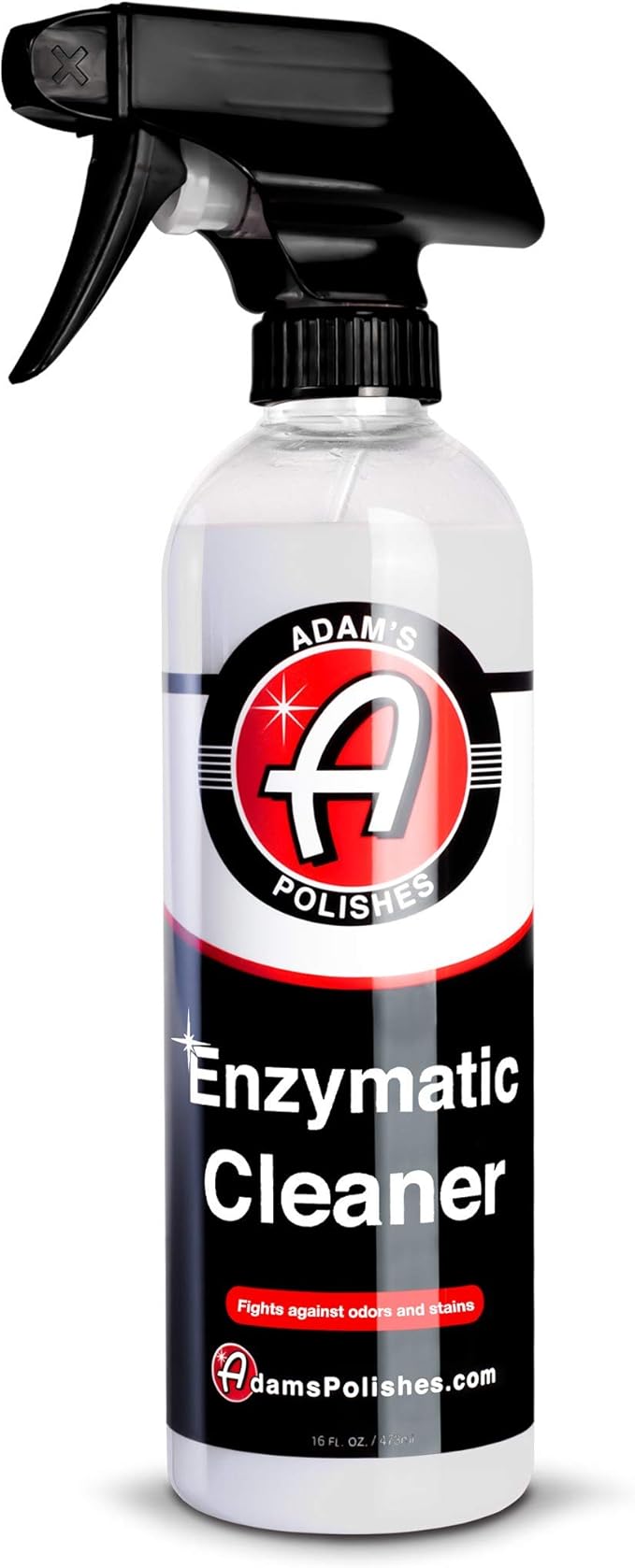 Adam's Polishes Enzymatic Cleaner 16oz - Eliminate Stains & Odors From Extreme Bio-Based Messes - Water-Based, Non-Toxic All 