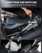 Car Vacuum, Handheld Vacuum Cordless with 21000Pa Powerful Suction & 3 Modes, 4-in-1 Portable Hand Held Mini Vacuum Cleaner R