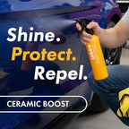 XPEL Ceramic Boost Spray Coating, 16oz - Silicon Dioxide Car Detailing Spray, Beads and Repels Water, Dust, Lint, and Protect