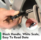 1 PC Car Brake Pad Thickness Gauge with Scale, High Precision Quick-Check Measure Tool, Universal Brake Pad Tester for Intern