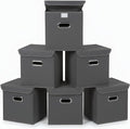 Closet Organizers Fabric Storage Bins With Lids Collapsible Cube Storage Organizer Basket With Handles,Storage Boxes for Clot